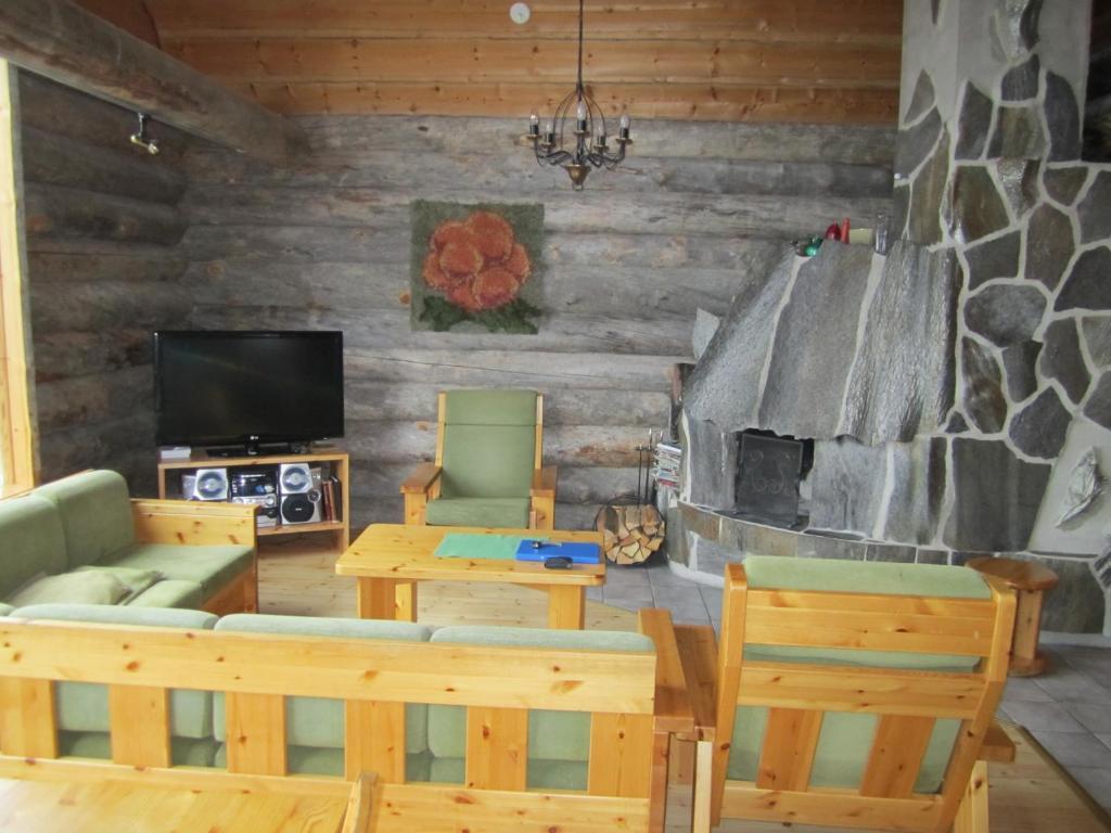 Rukajärven Kelopirtit Cottages Rum bild